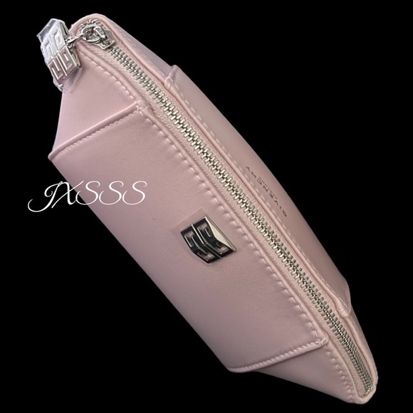 (Baby-Pink) Givenchy Beauty (Satin-Lined) Cosmetic-Makeup Bag - Picture 5 of 14